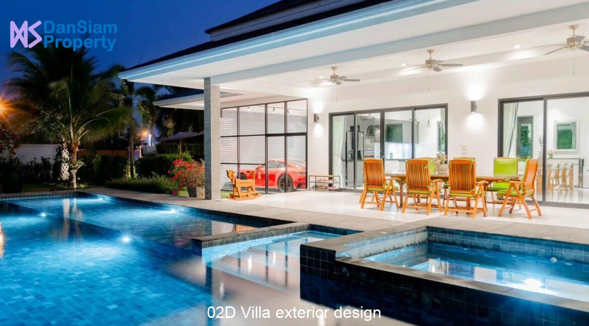 02D Villa exterior design