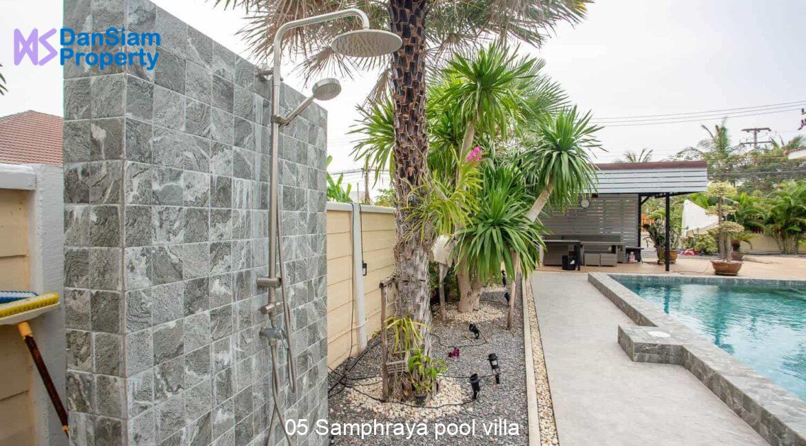05 Samphraya pool villa