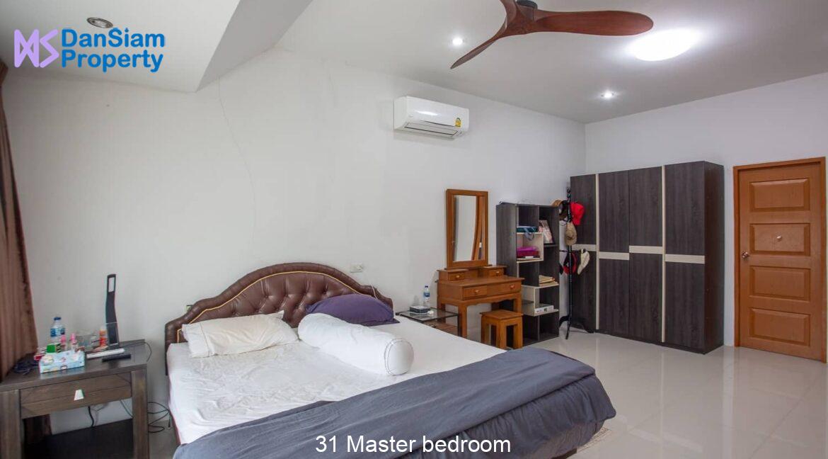 31 Master bedroom
