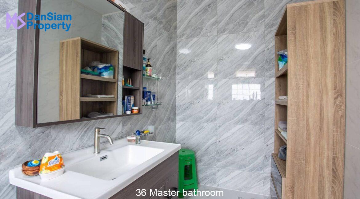 36 Master bathroom