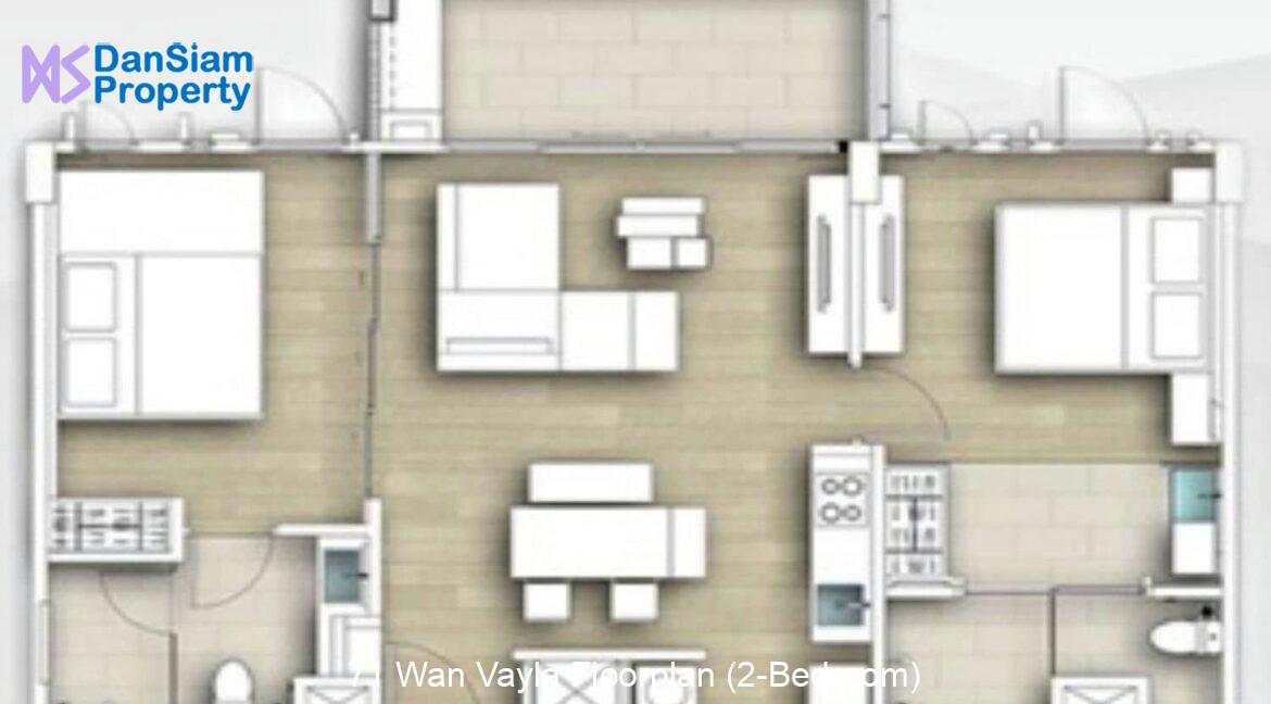 71 Wan Vayla Floorplan (2-Bedroom)