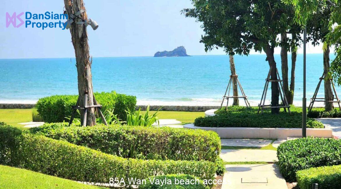 85A Wan Vayla beach access