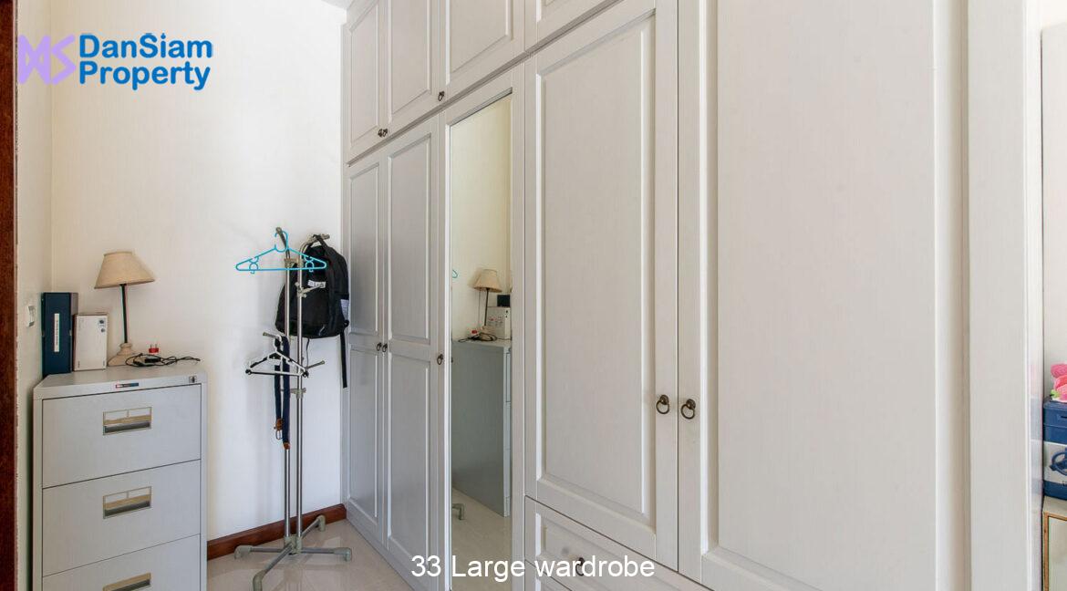 33 Large wardrobe