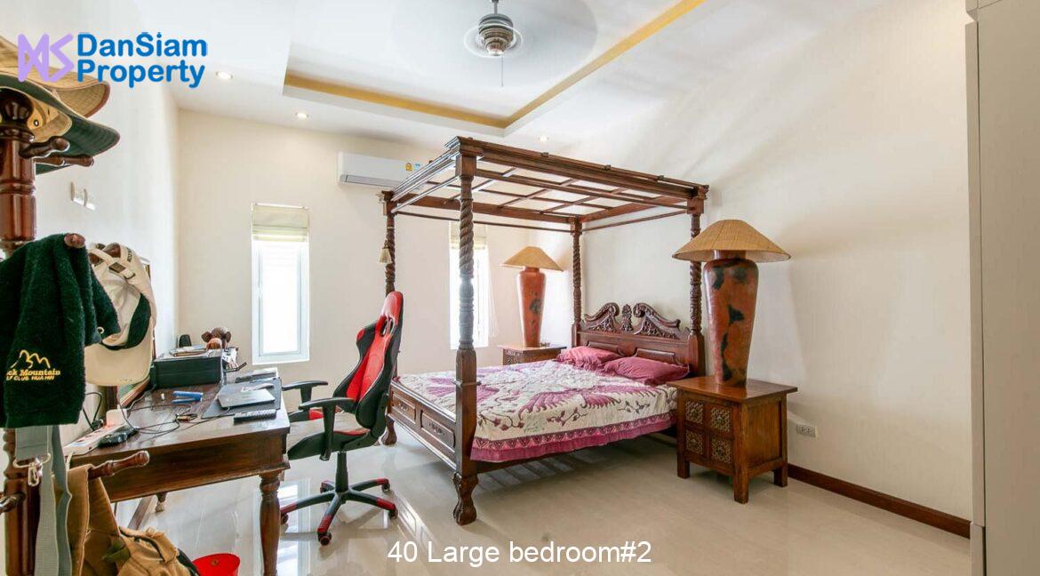 40 Large bedroom#2