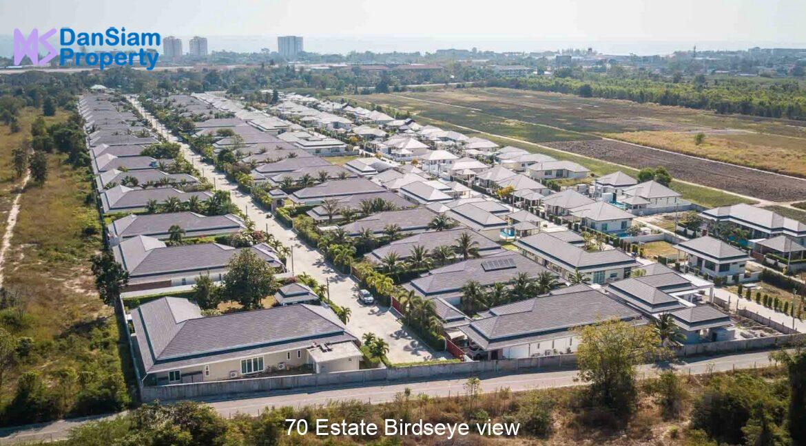 70 Estate Birdseye view
