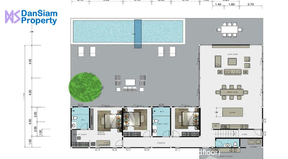 71 PMK House#NN Floorplan (Groundfloor)