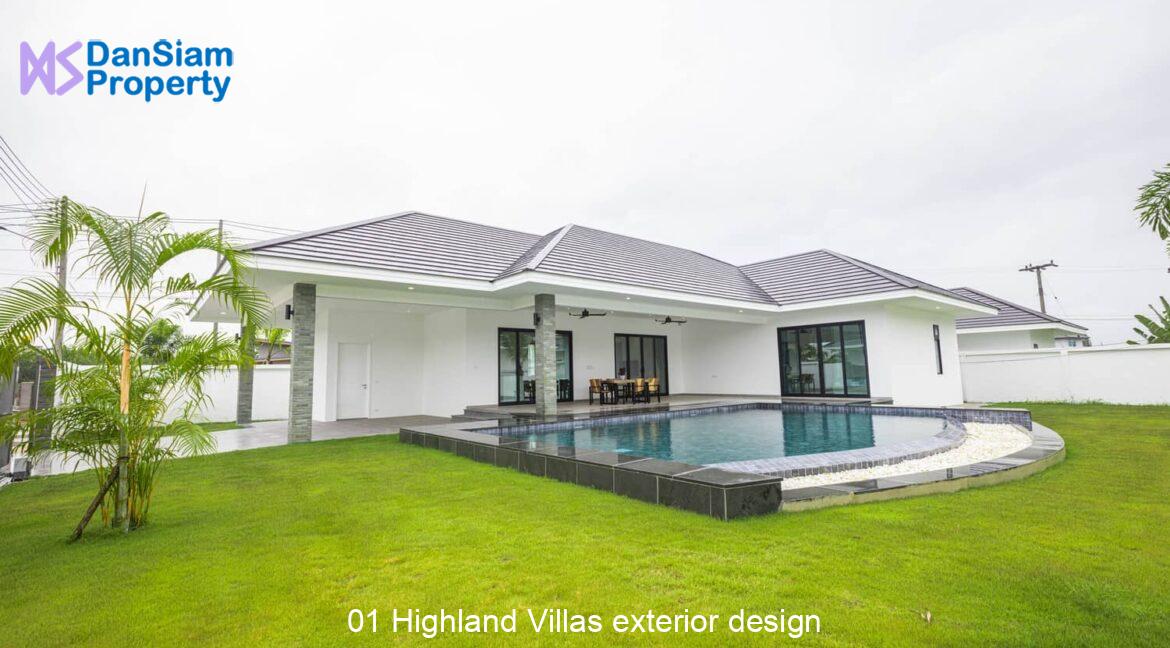 01 Highland Villas exterior design