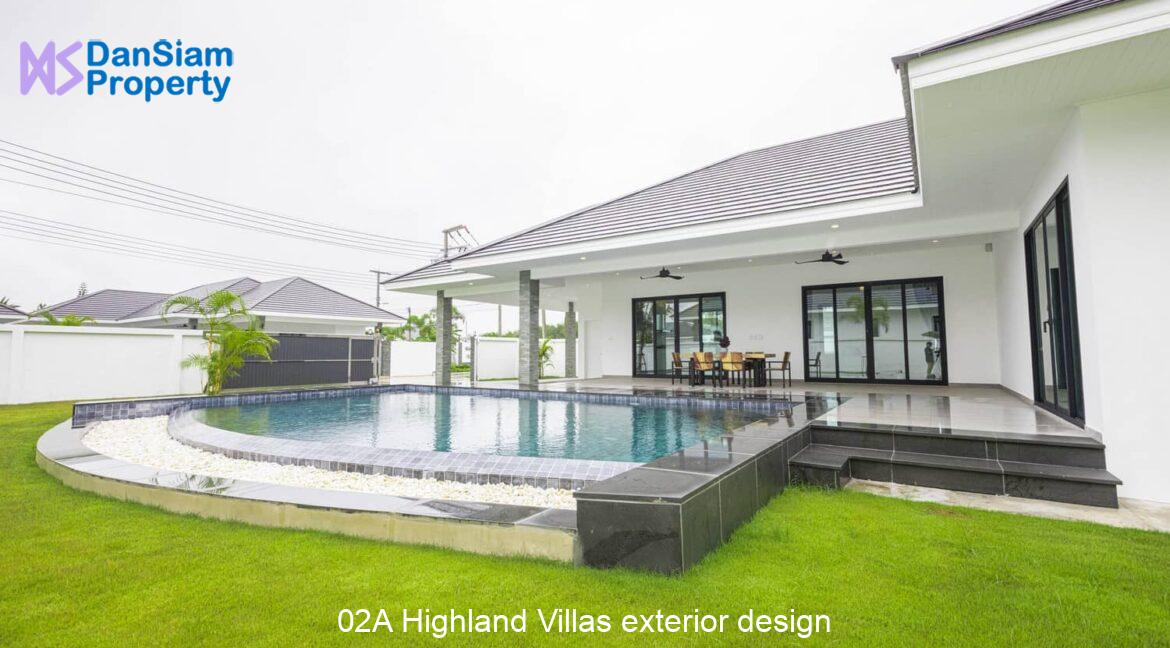 02A Highland Villas exterior design