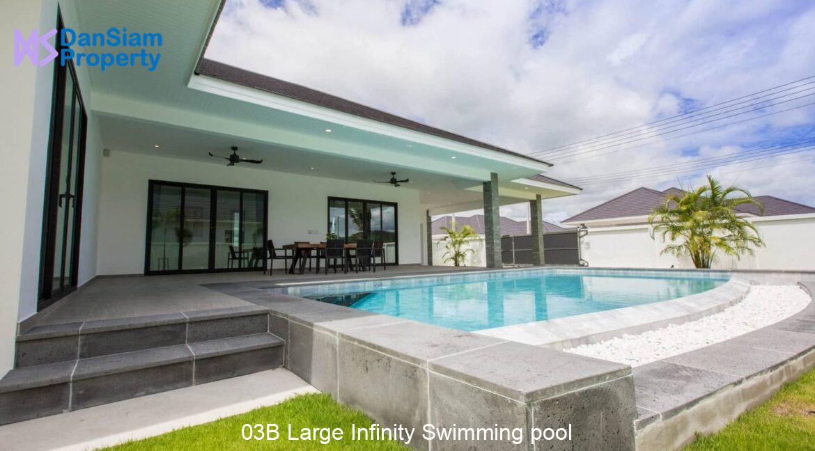 03B Large Infinity Swimming pool