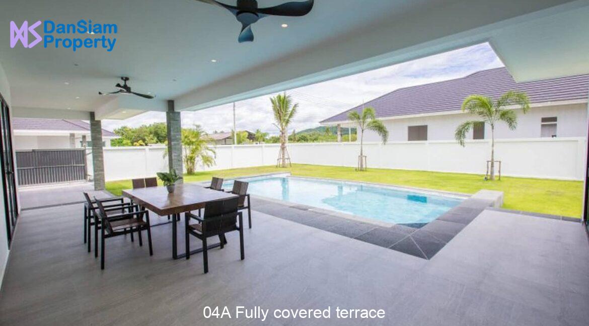 04A Fully covered terrace
