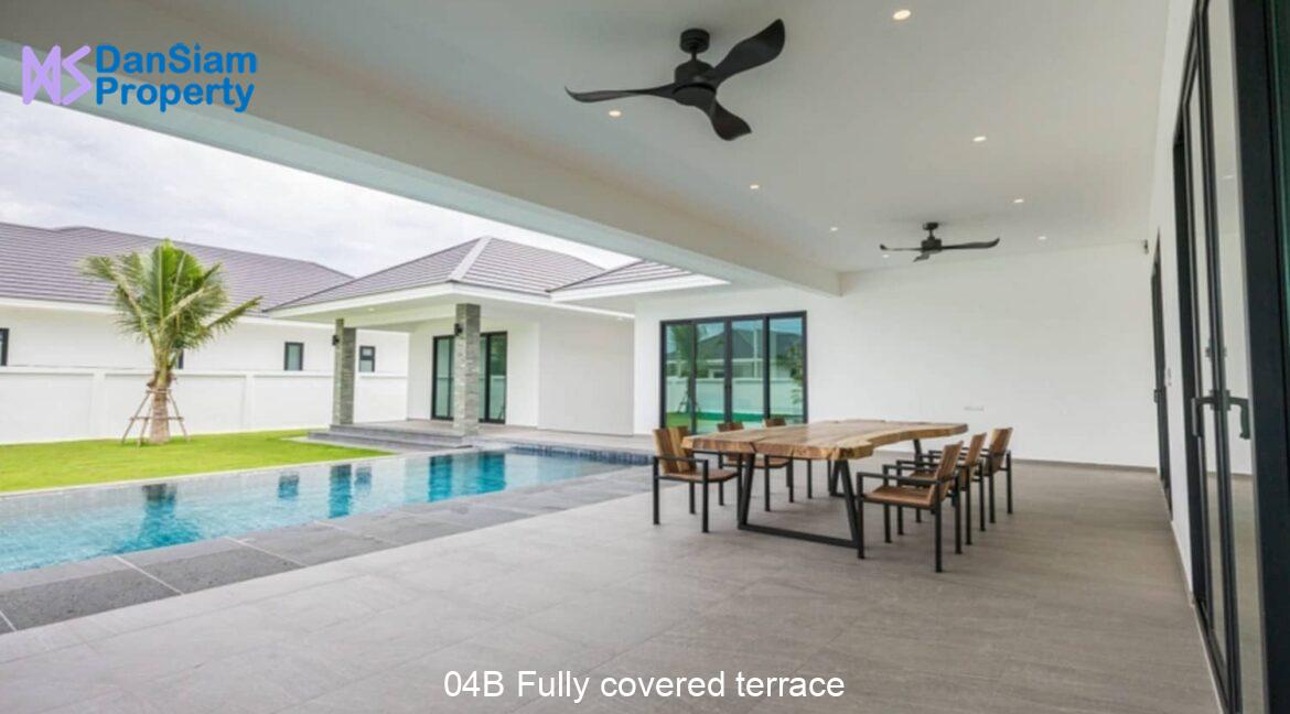 04B Fully covered terrace