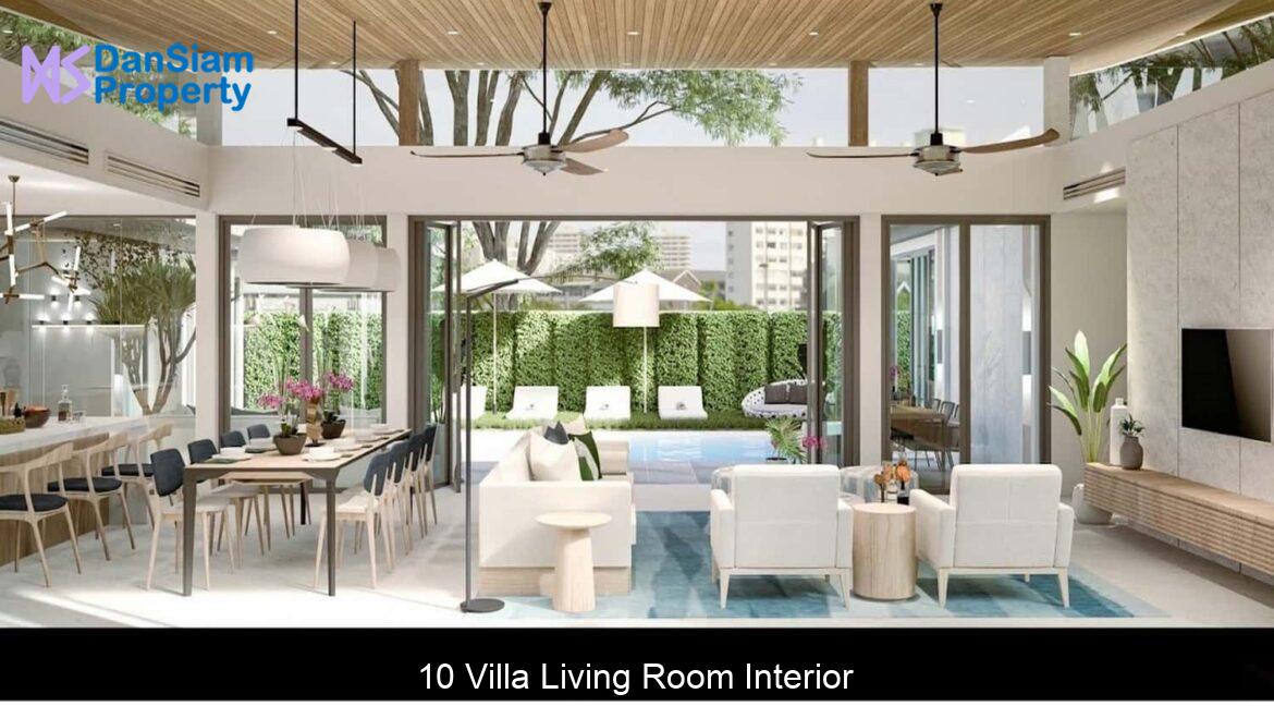 10 Villa Living Room Interior