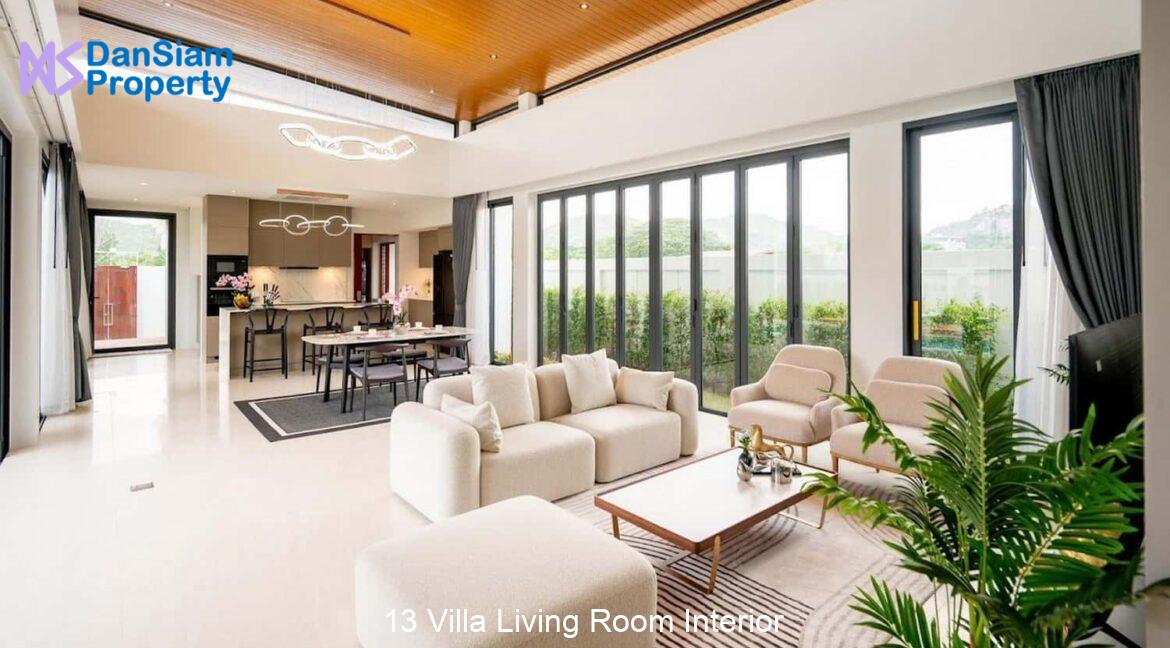 13 Villa Living Room Interior