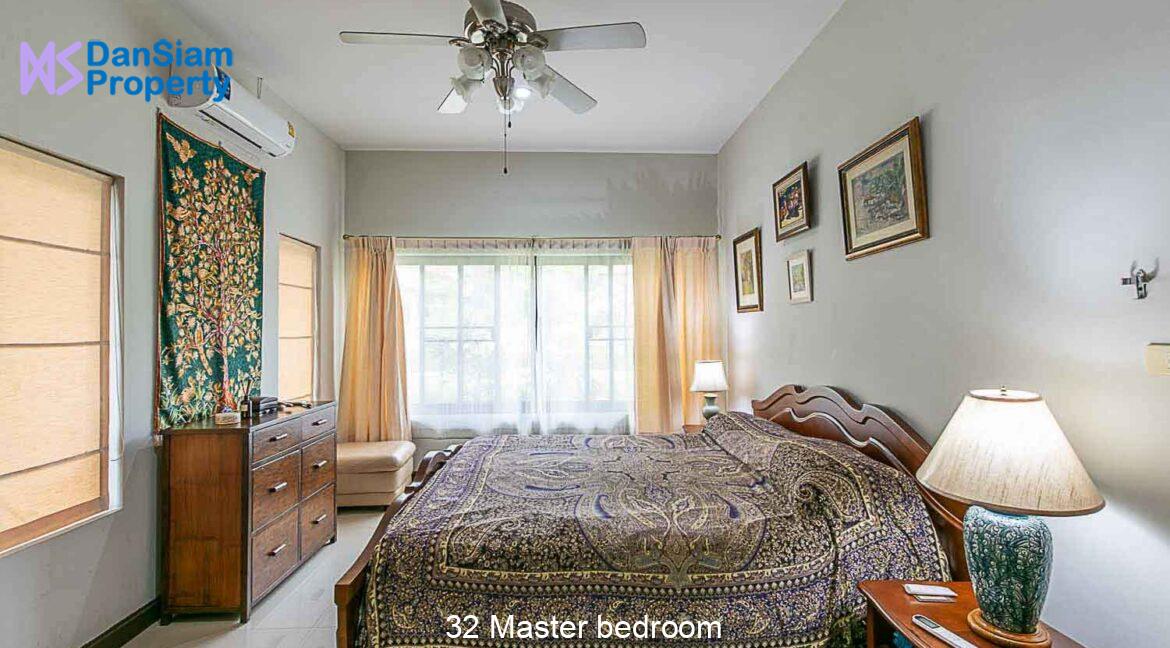 32 Master bedroom
