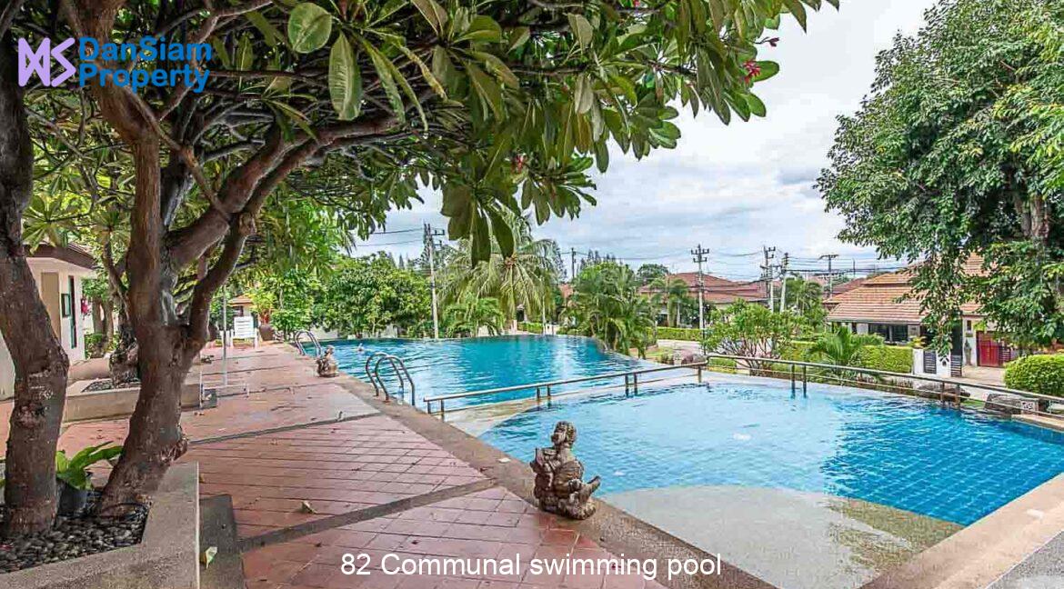 82 Communal swimming pool