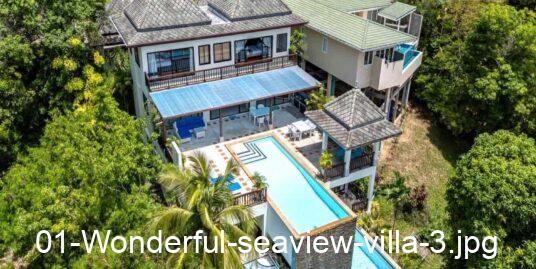 Wonderful Samui 5-Bedroom Seaview Villa at Maenam