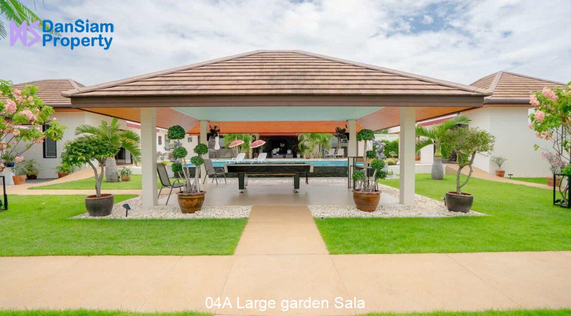 04A Large garden Sala