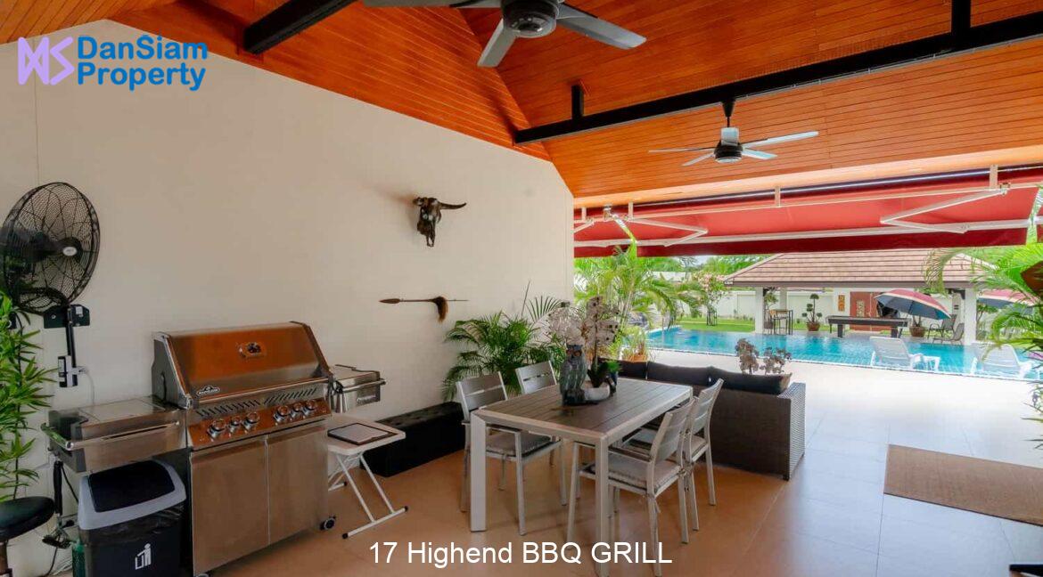 17 Highend BBQ GRILL