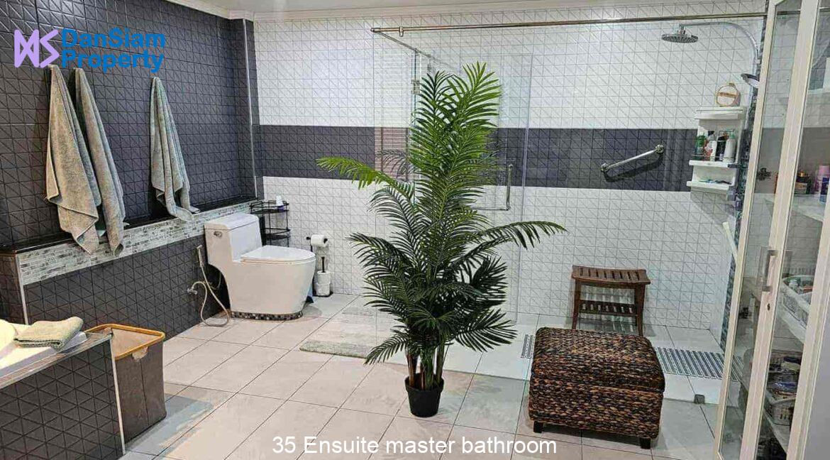 35 Ensuite master bathroom