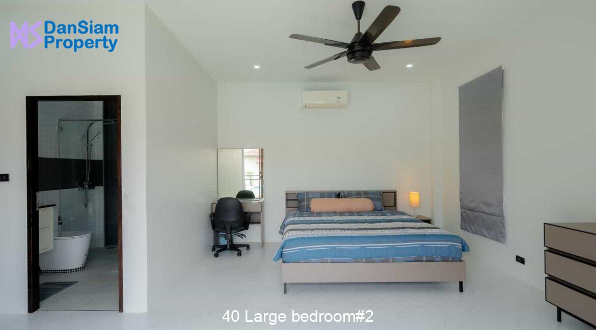 40 Large bedroom#2