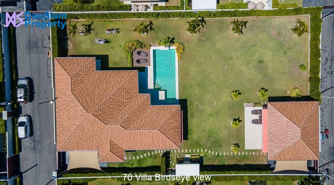 70 Villa Birdseye view