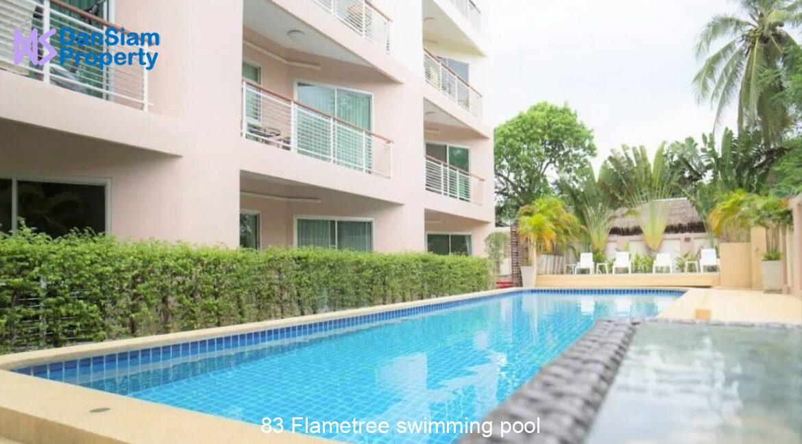 83 Flametree swimming pool