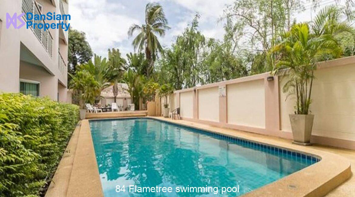 84 Flametree swimming pool
