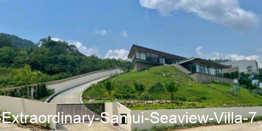 Extraordinary Samui Seaview Villa in Prime Location