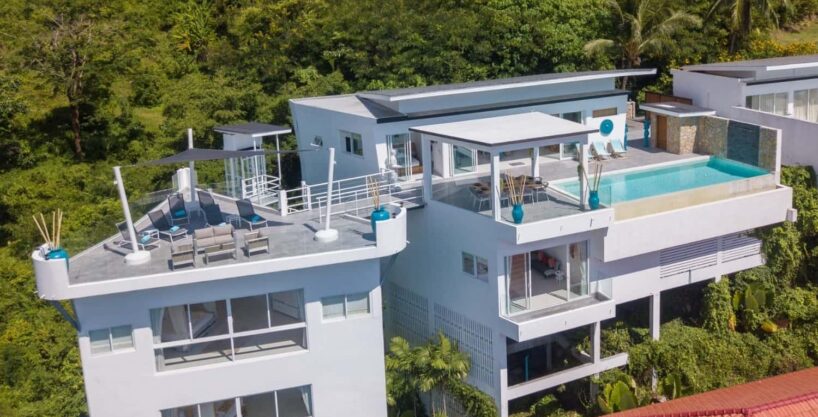 Exceptional 5-Bedroom Samui Sea-view Villa at Bo Phut