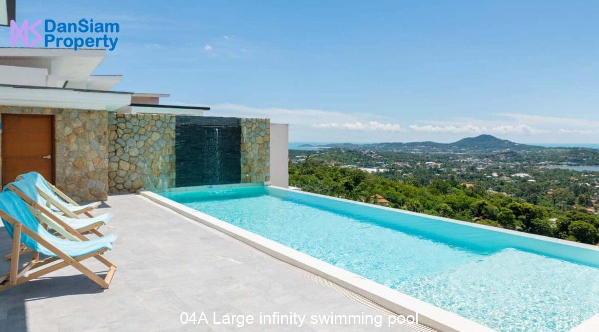 04A Large infinity swimming pool