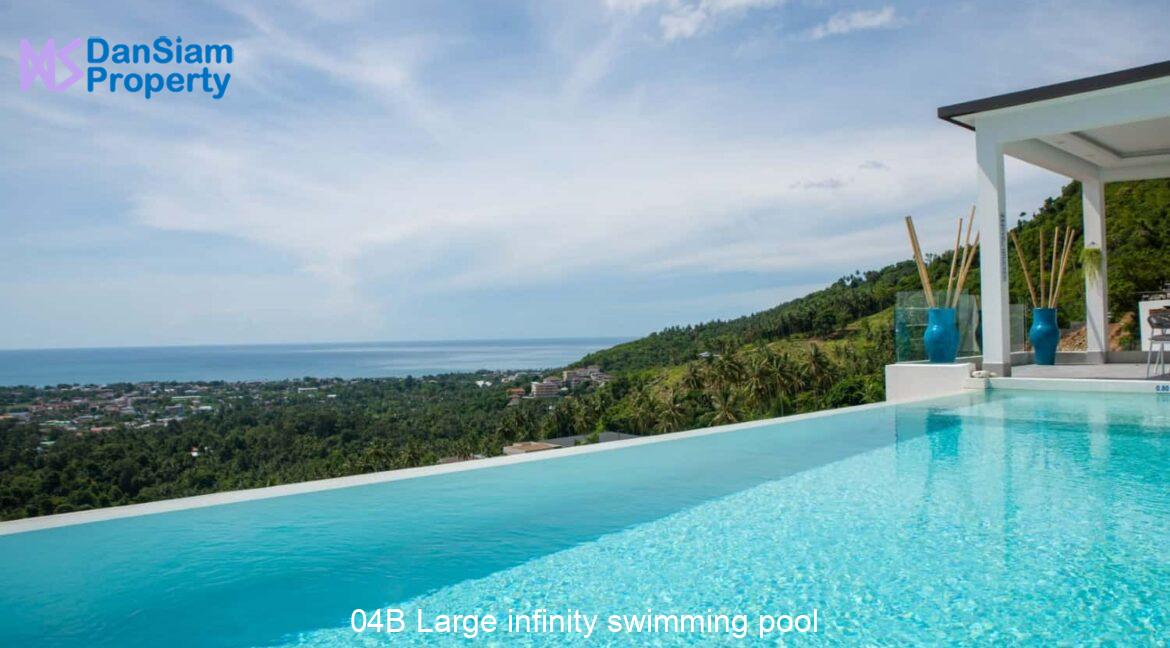 04B Large infinity swimming pool