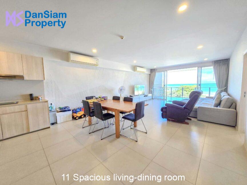 11 Spacious living-dining room