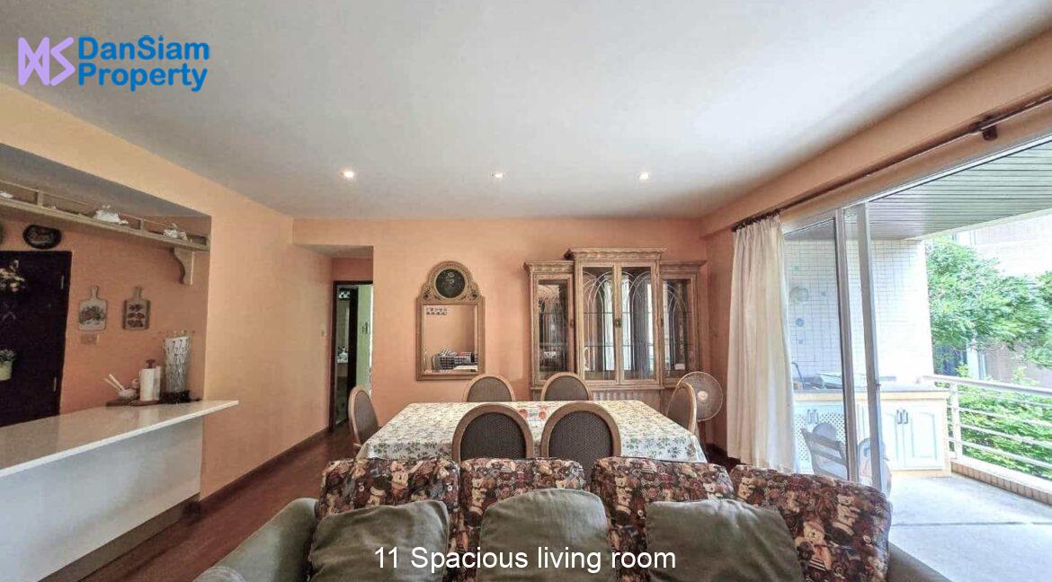 11 Spacious living room