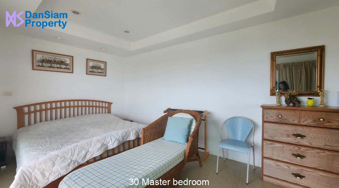 30 Master bedroom