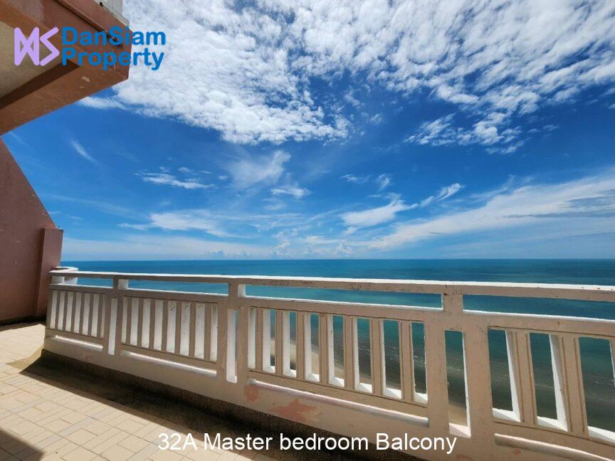 32A Master bedroom Balcony