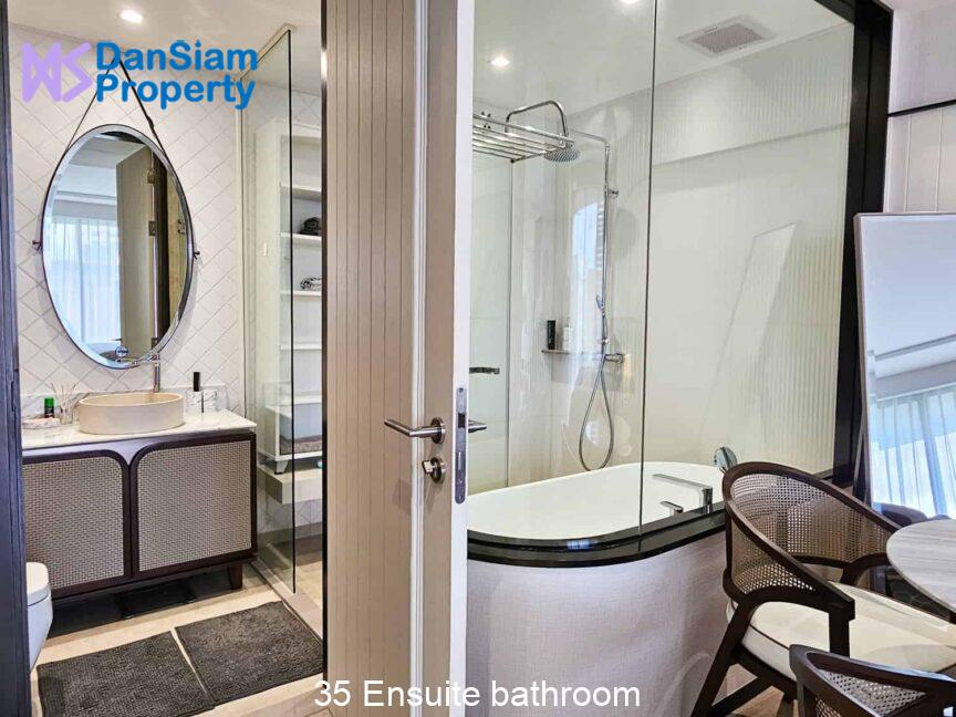 35 Ensuite bathroom