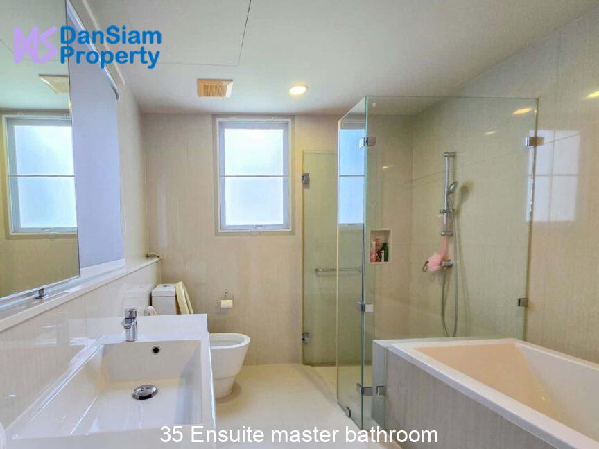 35 Ensuite master bathroom