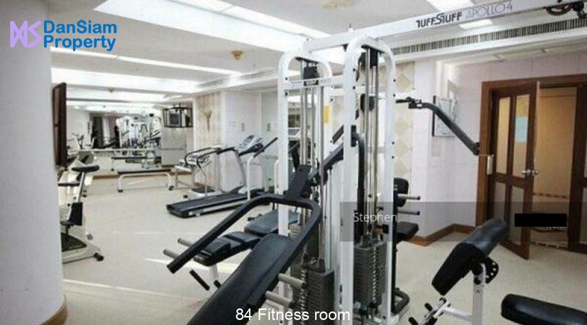 84 Fitness room