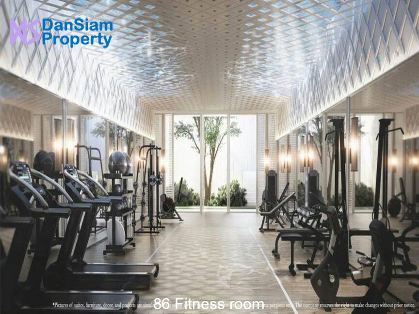 86 Fitness room