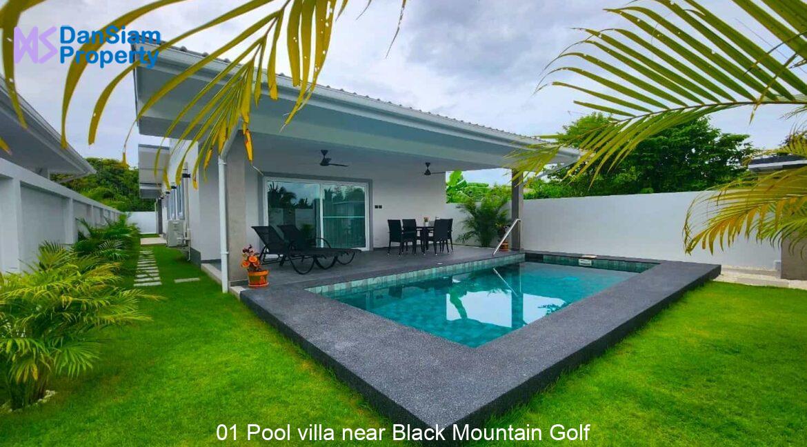 01 Pool villa near Black Mountain Golf