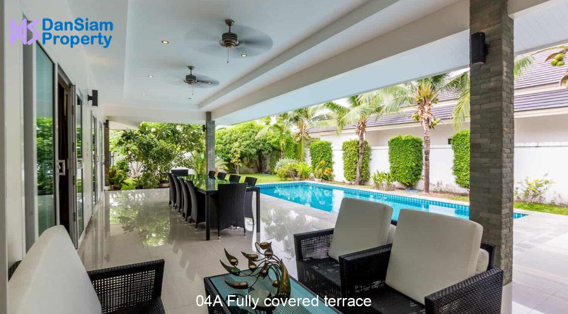 04A Fully covered terrace