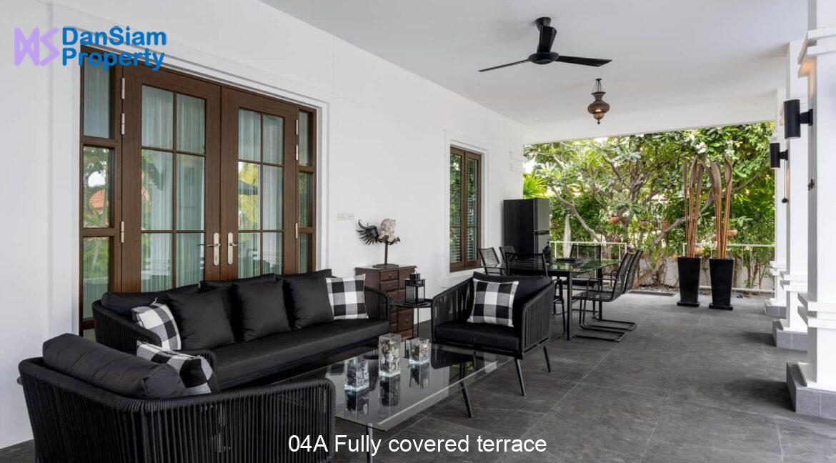 04A Fully covered terrace