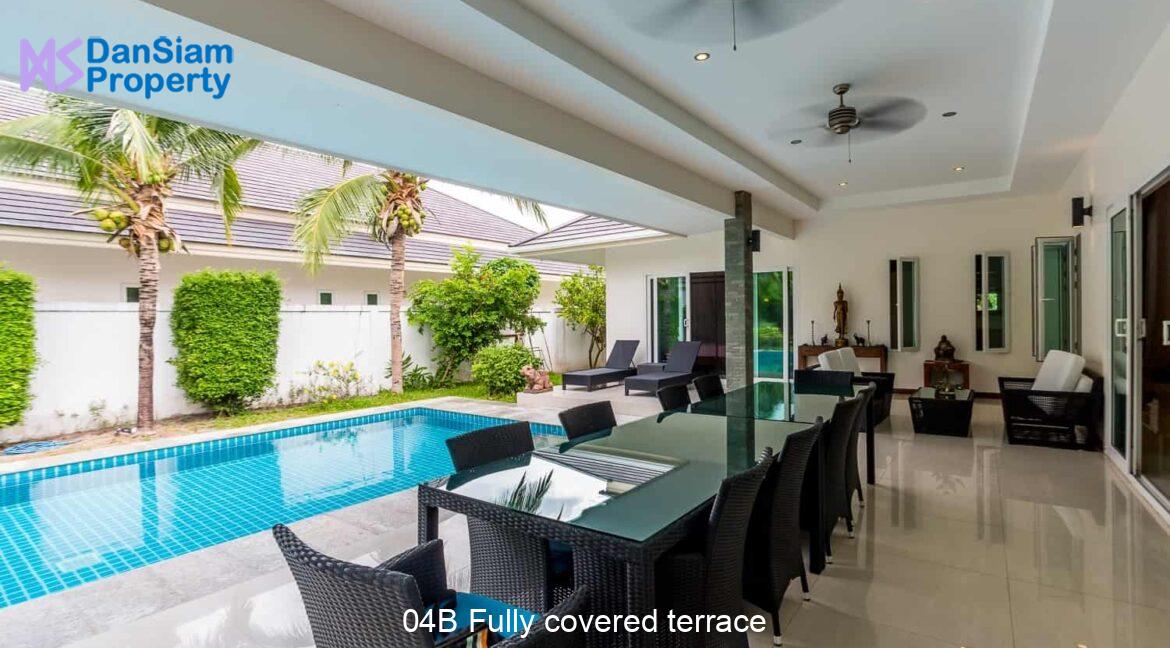 04B Fully covered terrace