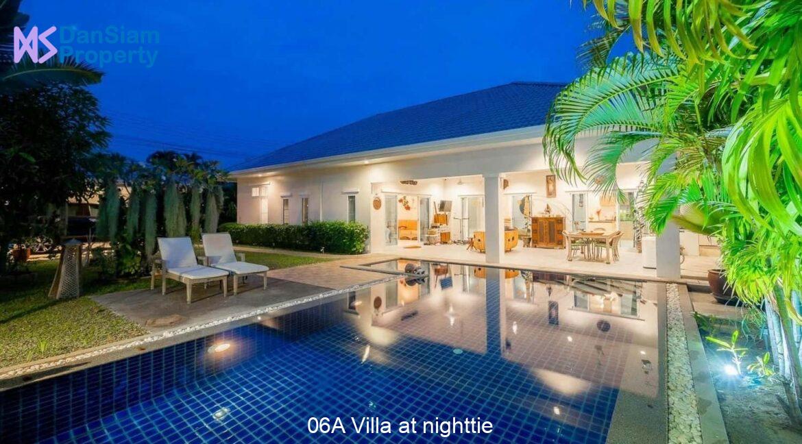 06A Villa at nighttie