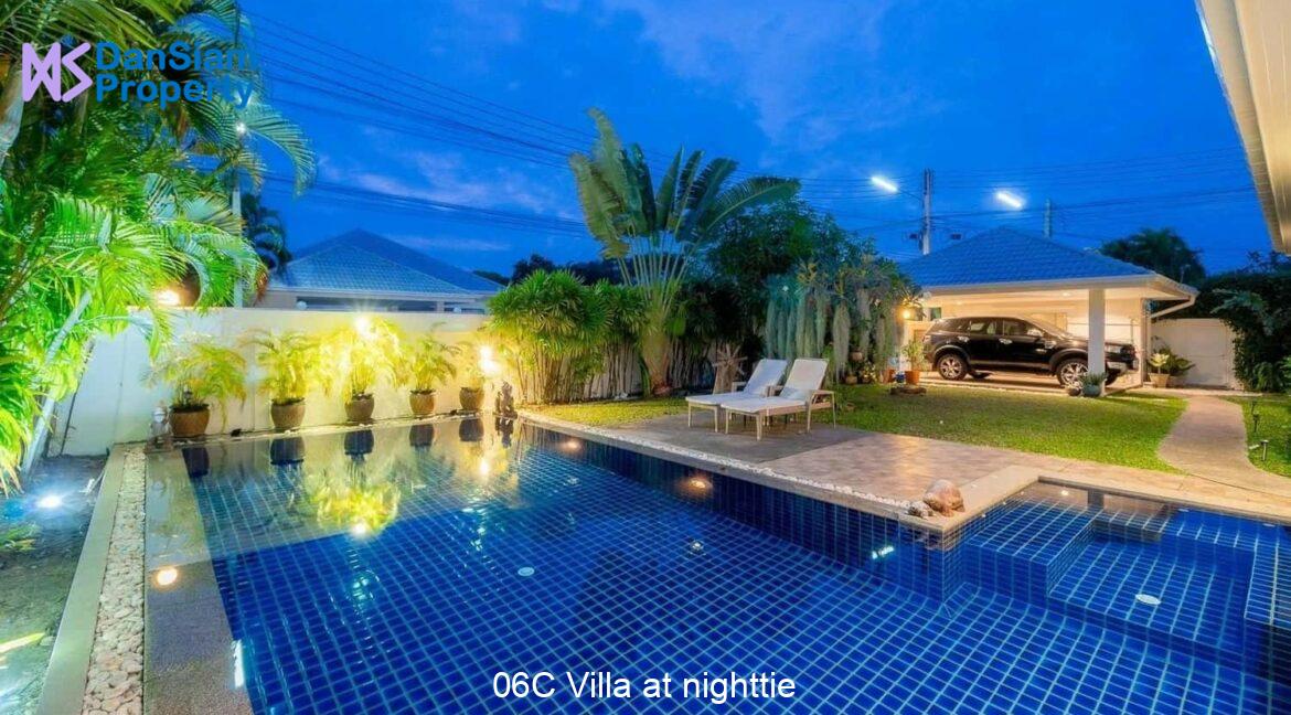 06C Villa at nighttie