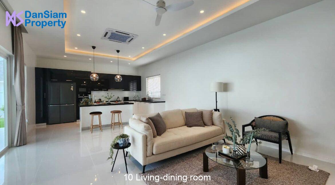 10 Living-dining room