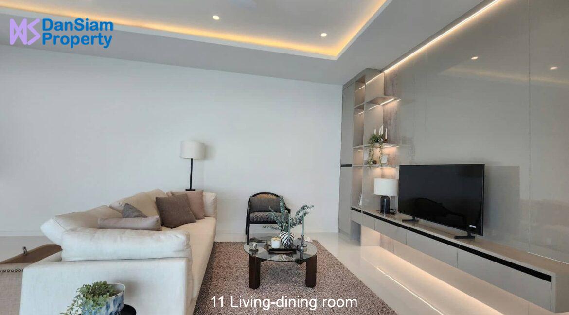 11 Living-dining room