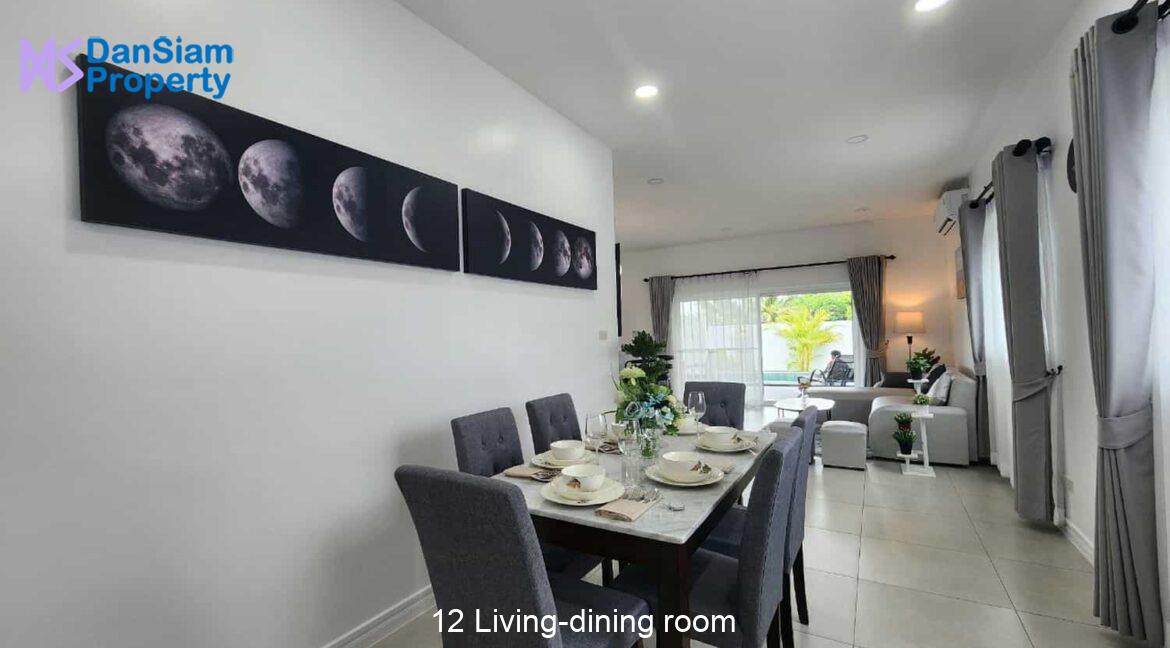 12 Living-dining room