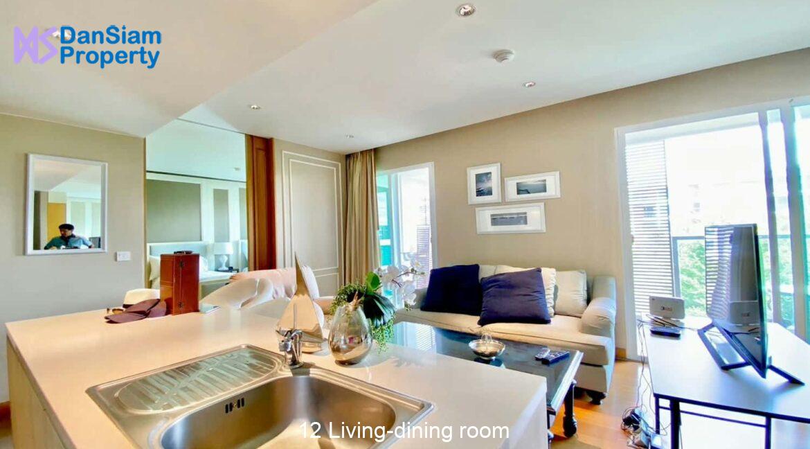 12 Living-dining room