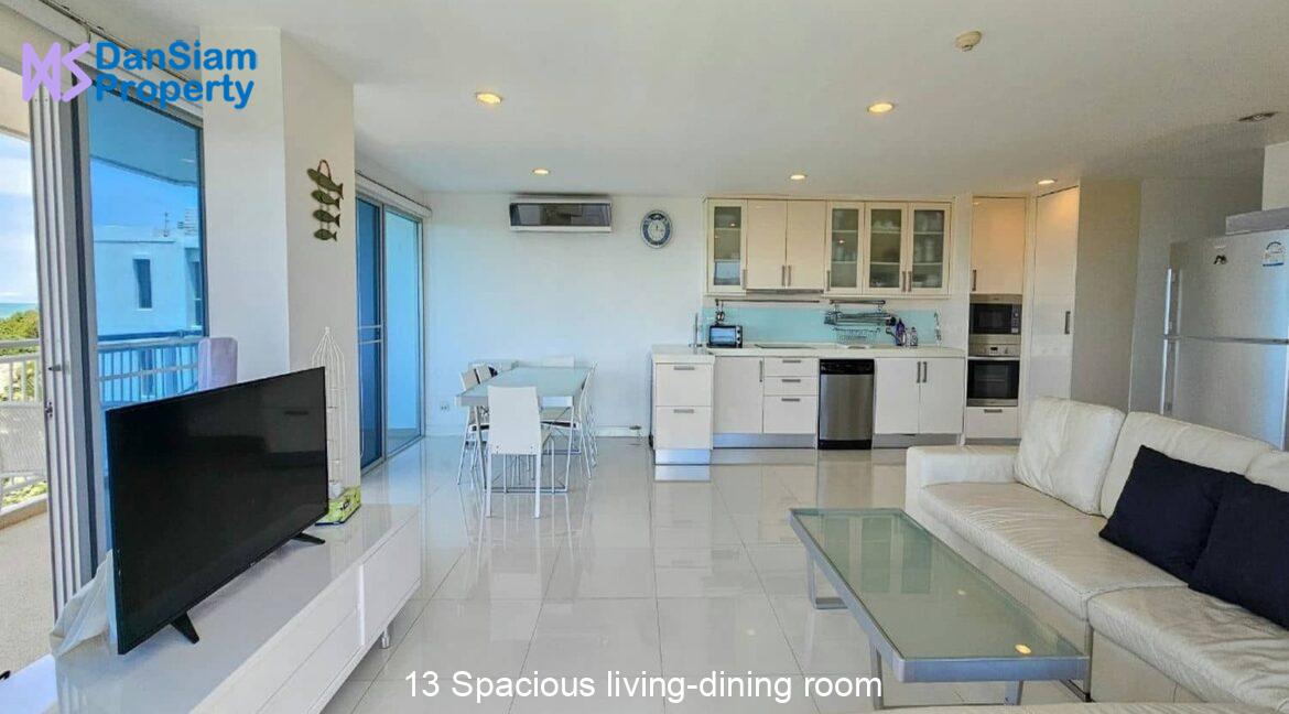 13 Spacious living-dining room